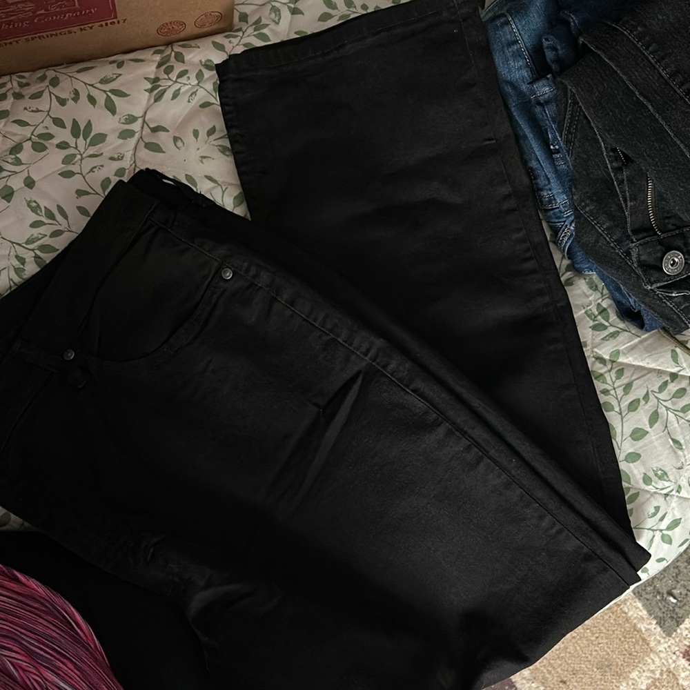 Lee black jeans